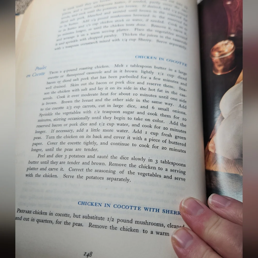 Gourmet’s 1961 Basic French Cookbook Hardcover